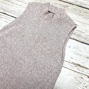 Casual Knit Red Speckle Top